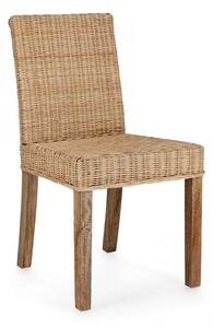 Sedia 47x55x87 cm Analuz in Rattan