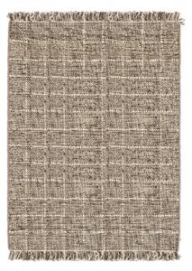 Tappeto 140x200 cm Senuri in Tessuto Marrone