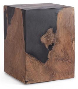 Tavolino 30x30x40 cm Melty in Legno Nero