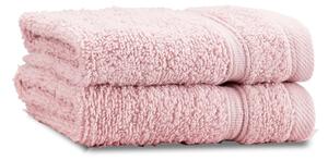 Set di asciugamani tipo terry rosa chiaro in cotone 2 pz 30x30 cm Zero Twist – Catherine Lansfield