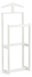 Indossatore Servomuto 40x24x106 cm Daiki in Legno Bianco