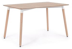 Tavolo Rettangolare Fisso 120x80x74 cm David in Legno