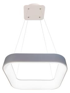 Ecolite Grey apparecchio a sospensione LED quadrato 40W con DO WMKL02S-40W/LED-SED