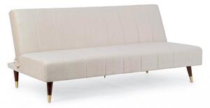 Divano Letto 3 Posti 180x88x82 cm Alma in Velluto