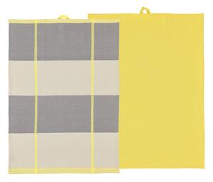 Set di strofinacci in cotone 2 pz 50x70 cm Blocks – Södahl