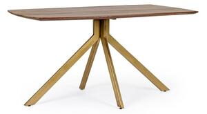 Tavolo Rettangolare Fisso 150x90x76 cm Sherman in Legno