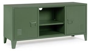 Mobile TV con 2 Ante 40x120,5x58,5 cm Cambridge in Acciaio Verde