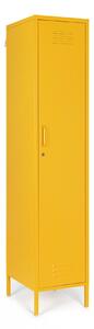 Armadio 1 Anta 38x46x185 cm Cambridge in Acciaio Giallo