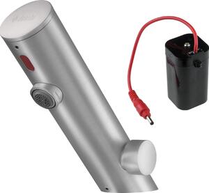 Touchless washbasin mixer with temperature control - 4xAA