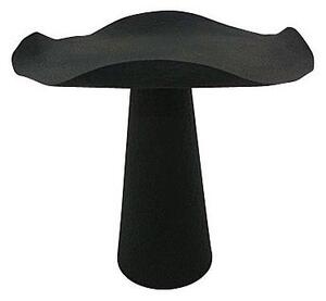 Tavolino Ø 46x47,5 cm Alka in Metallo Nero
