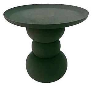 Tavolino Ø 36x34 cm Alka in Acciaio Verde