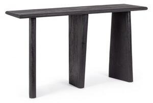 Consolle 130x40x75 cm Caffèblack in Legno Nero