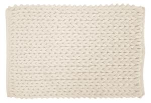 Tappetino per il bagno color crema 50x80 cm Ariel – douceur d'intérieur