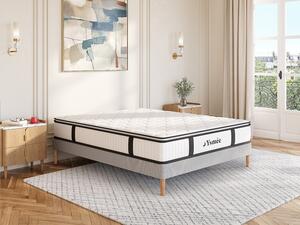 Materasso matrimoniale a molle insacchettate topper integrato 200x200 cm - AMERICAN DREAM di YSMÉE