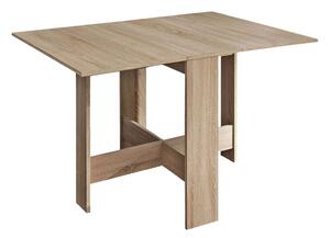 Tavolo Pieghevole Salvaspazio 130x76x73,4 cm in MDF Artemio Rovere