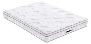 Materasso matrimoniale francese a molle 3 zone e memory foam 140 x 190 cm - WOLKENTANZ di YSMÉE