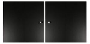 Anta nera per scaffalatura modulare 2 pezzi 32x33 cm Mistral Kubus - Hammel Furniture
