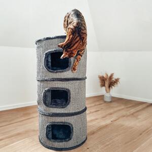 Tony | Tiragraffi per gatti | Lair | Gatto canadese | antracite | 45 x 45 x 90