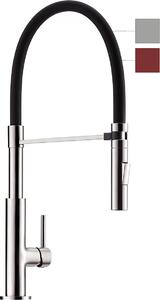Miscelatore DRIVE 4 con bocca curva in tubo soft-touch / miscelatore monocomando