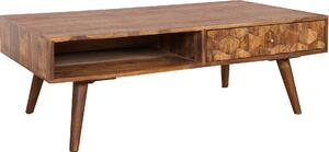 Tavolino da salotto 100 cm in legno, design moderno per il soggiorno. ACQUISTA ORA