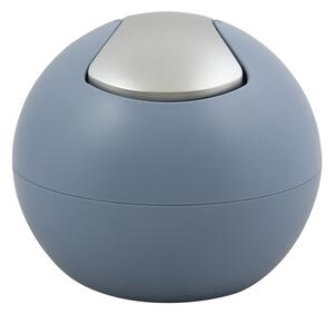 Cestino per la spazzatura azzurro in plastica 1 l Bowl Matt – Spirella