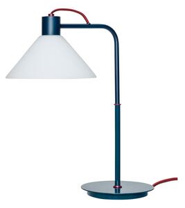 Lampada da tavolo color petrolio con paralume in vetro (altezza 44 cm) Spot - Hübsch