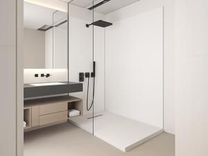 Pannello da parete per il bagno con profili inclusi L. 90 x L. 120 x H. 210 cm - Lotto di 2