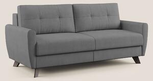 Divano Letto 2 Posti 168x97x96 cm in Tessuto Grigio