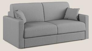 Divano Letto 2 Posti 166x92x96 cm in Tessuto Grigio