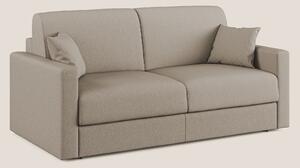Divano Letto 2 Posti 166x92x96 cm in Tessuto Beige