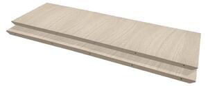 Piatti aggiuntivi per tavolo da pranzo 2 pezzi in rovere 135x48 cm Meza - Hammel Furniture
