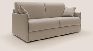 Divano Letto 2 Posti 149x90x96 cm in Tessuto Beige