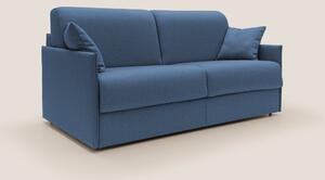 Divano Letto 2 Posti 149x90x96 cm in Tessuto Blu