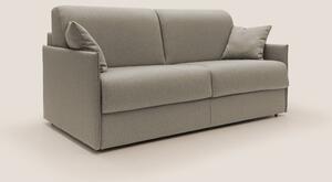 Divano Letto 2 Posti 149x90x96 cm in Tessuto Tortora