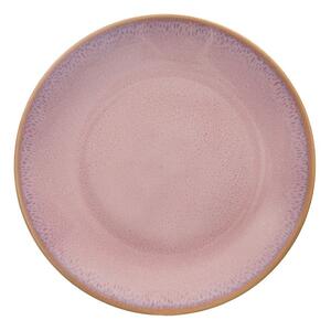 Piatto da dolce rosa in ceramica ø 20,5 cm Glaze – Orion