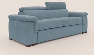Divano Letto 3 Posti 200x100x95 cm in Tessuto Carta Da Zucchero