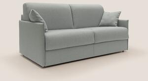 Divano Letto 2 Posti 149x90x96 cm in Tessuto Grigio