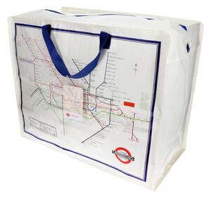 Organizer per vestiti in plastica riciclata 58x28x48 cm Heritage Tube Map – Rex London