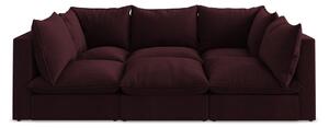 Divano burgundy 255 cm Manao – Makamii
