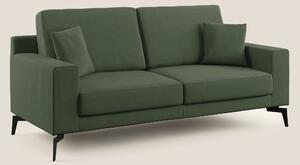 Divano 2 Posti 146x95x91 cm in Tessuto Verde