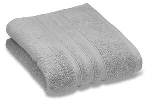Asciugamano tipo terry grigio chiaro in cotone 70x120 cm Zero Twist – Catherine Lansfield