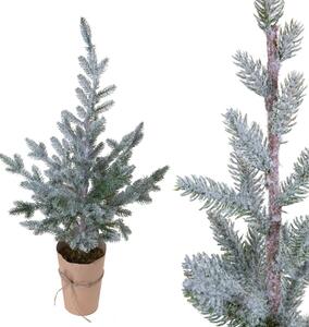 Albero di Natale Artificiale Innevato 80 cm Abete Verde