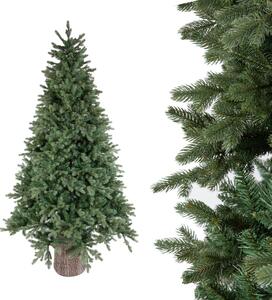 Albero di Natale Artificiale 215 cm 1038 Rami con Tronco Abete Verde