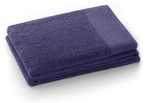 Asciugamano tipo terry viola in cotone 30x50 cm Amari – Restilo