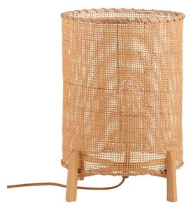 Lampada da tavolo in rattan, altezza 35 cm Wala - SULION