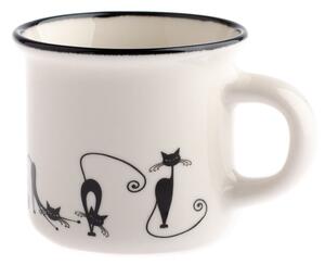 Tazza in porcellana Cats Emily, 75 ml - Dakls