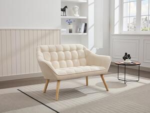 Divano angolare scandinavo 5 posti grigio chiaro a chiazze CREEP