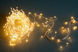 Luci di Natale 300 Led 5 mt da Esterno in Metallo e Plastica