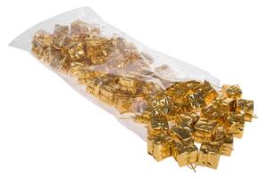 Set 240 Pacchetti Regalo Decorativi 2,5 cm in Foam Oro