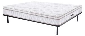 Set telaio a doghe + materasso molle 3 zone e memory foam WOLKENTANZ di YSMÉE - 140 x 190 cm